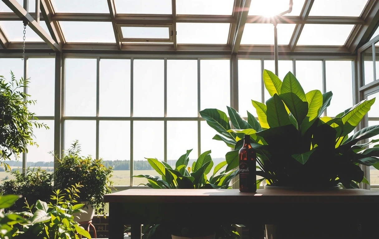 Szklarnia - symbol przejrzystości